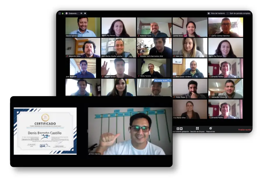 Certificado Facilitador Senior Lean