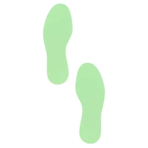 Formas Safetytac - Pie Fotoluminiscente - 25 und